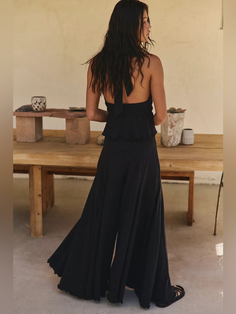 FREE PEOPLE | ✨NEW✨ Delmare Pant Set in Black - Picture 2 of 5
